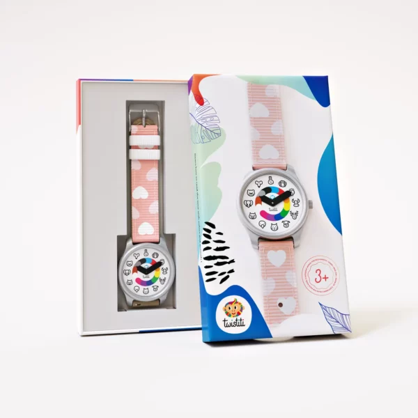 Montre Twistiti bracelet cœur 3+ – Image 2