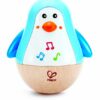 Hape - Jouet en bois - Pingouin culbuto musical – Image 4