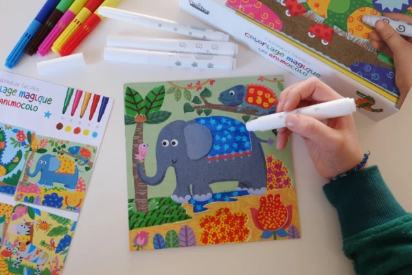 Coloriage magique, Les Animocolo