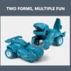 KiddieKickz - Nouvelle voiture de dinosaure transformable en jouet de voiture – Image 3