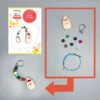 Fabriquez votre propre porte-clés du Père Noël