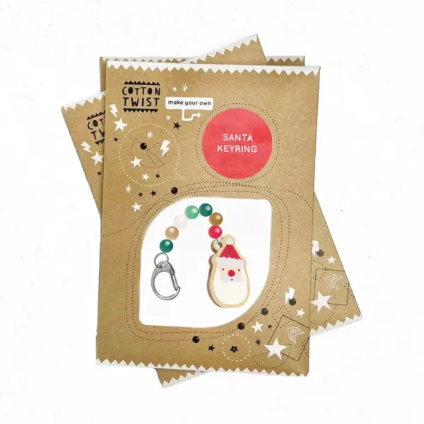Fabriquez votre propre porte-clés du Père Noël