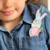 Faites votre propre lapin Peg Poupée Kit