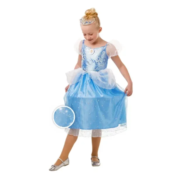 Déguisement Enfant Paillettes Disney Cendrillon